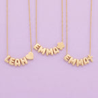 Custom Name Necklace for Mom with Birthstone
