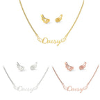 Angel's Wings Children's Earrings - Glaxias