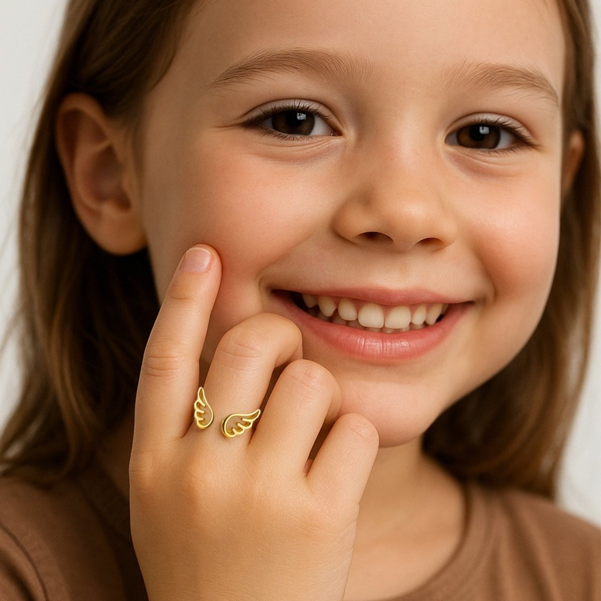 Angel's Wings Children's Earrings - Glaxias