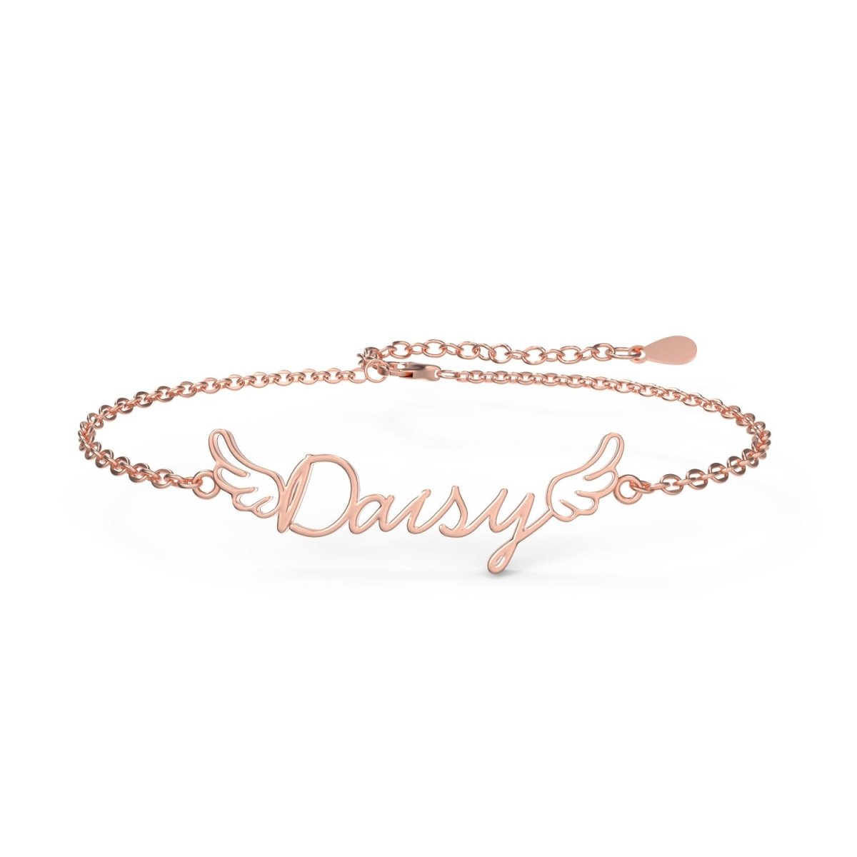 Angel's Wings Personalized Children's Name Bracelet - Glaxias