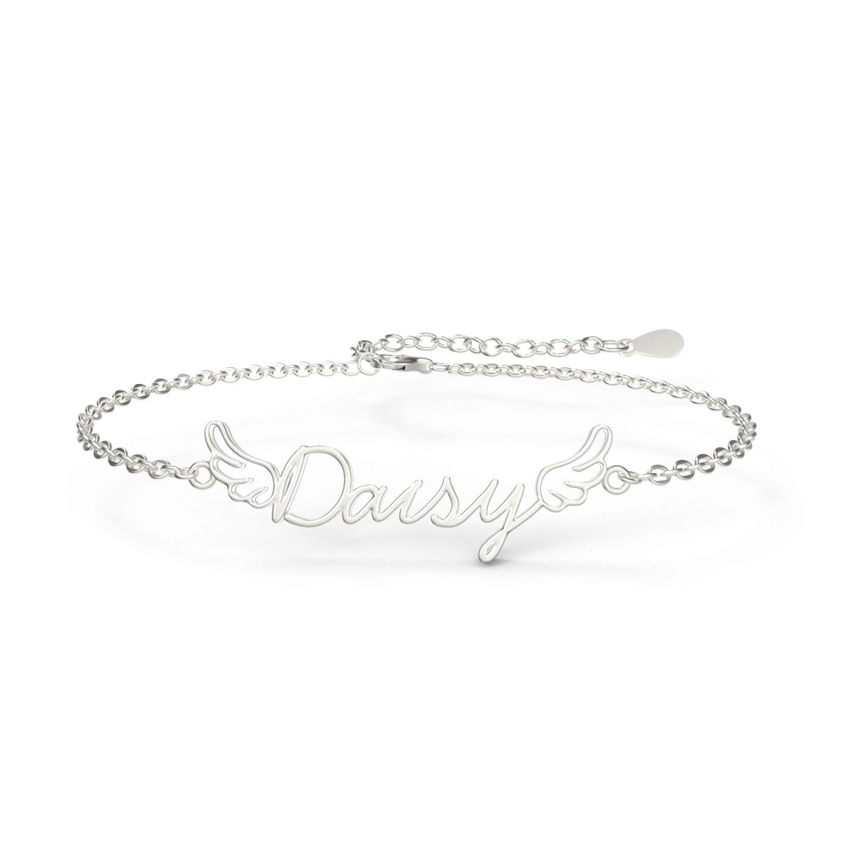 Angel's Wings Personalized Children's Name Bracelet - Glaxias