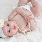 Baby and Girls First Pearl Necklace - Glaxias