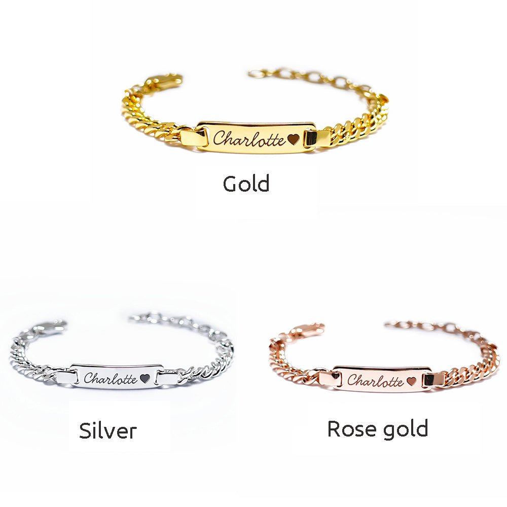 Baby Name Bracelet Family Set - Glaxias