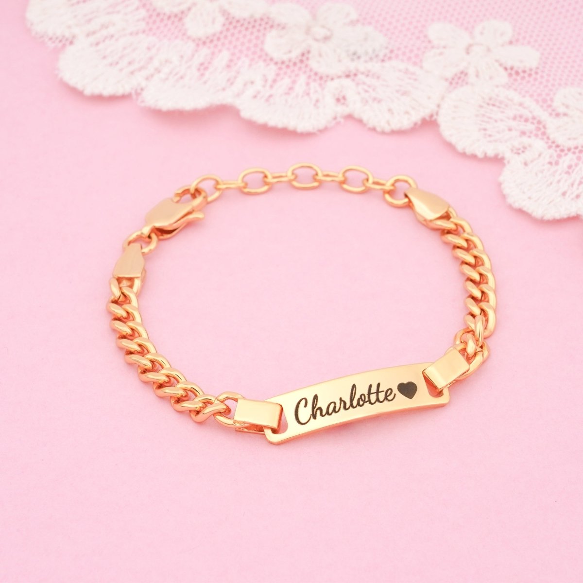 Baby Name Bracelet Family Set - Glaxias