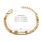 Baby Name Bracelet Family Set - Glaxias