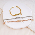 Baby Name Bracelet with Cute Charm - Glaxias