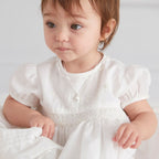 Baby's Christening Cross Necklace - Glaxias