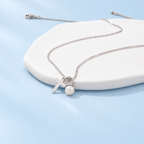 Baby's Christening Cross Necklace - Glaxias