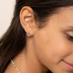Children's Birthday Flower Earrings - Glaxias