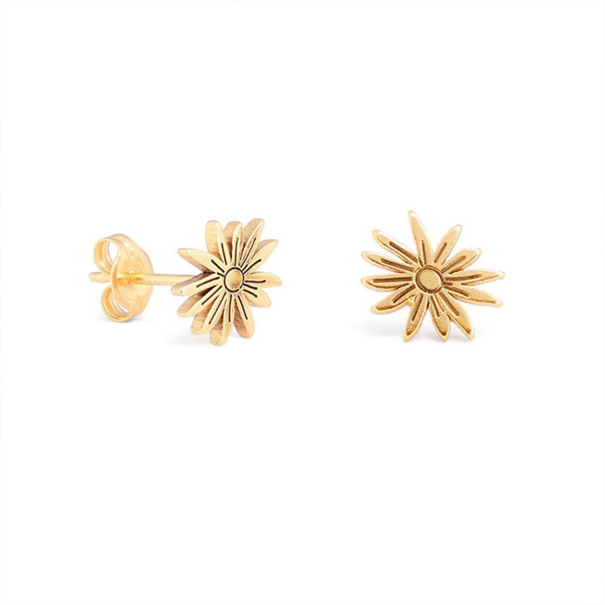 Children's Birthday Flower Earrings - Glaxias