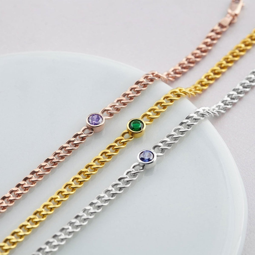 Children's Birthstone Bracelet - Glaxias