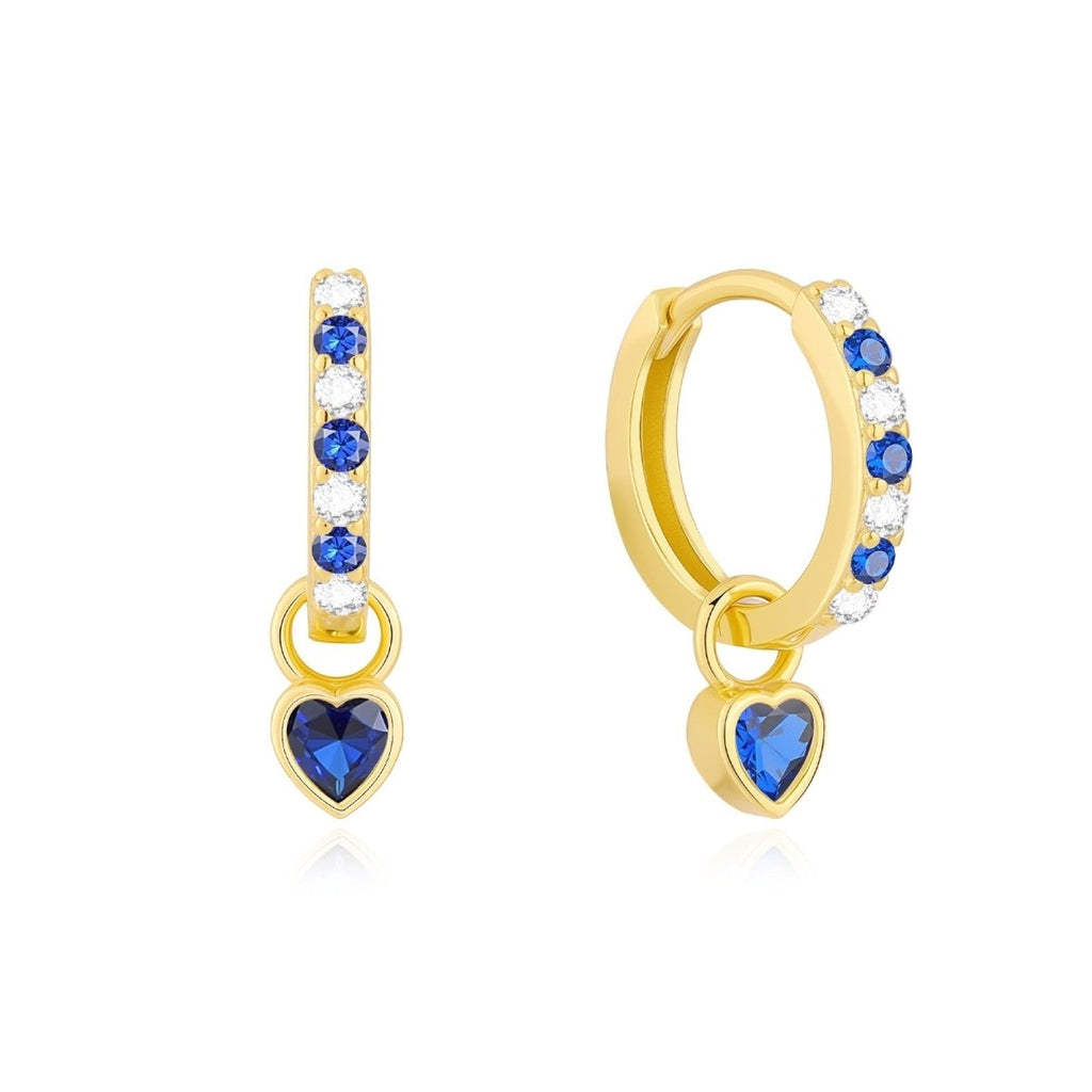 Children's Birthstone Huggie Earrings - Glaxias