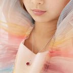 Children's Birthstone Necklace - Glaxias