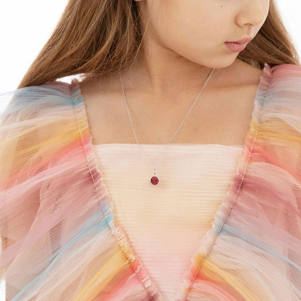 Children's Birthstone Necklace - Glaxias