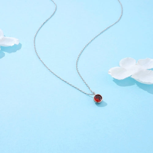 Children's Birthstone Necklace - Glaxias