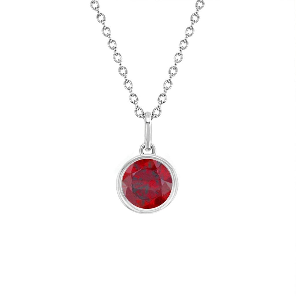 Children's Birthstone Necklace - Glaxias