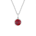 Children's Birthstone Necklace - Glaxias