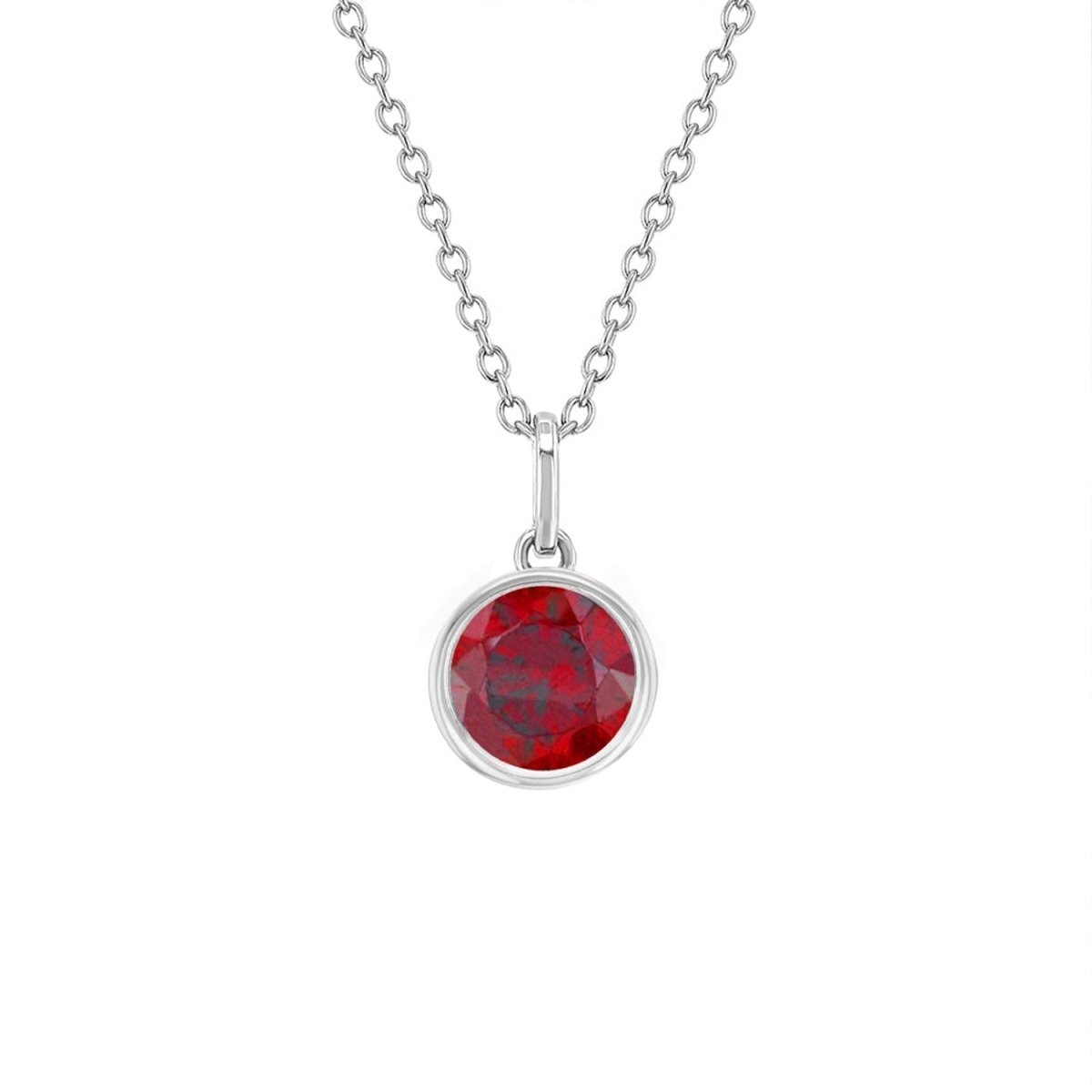 Children's Birthstone Necklace - Glaxias