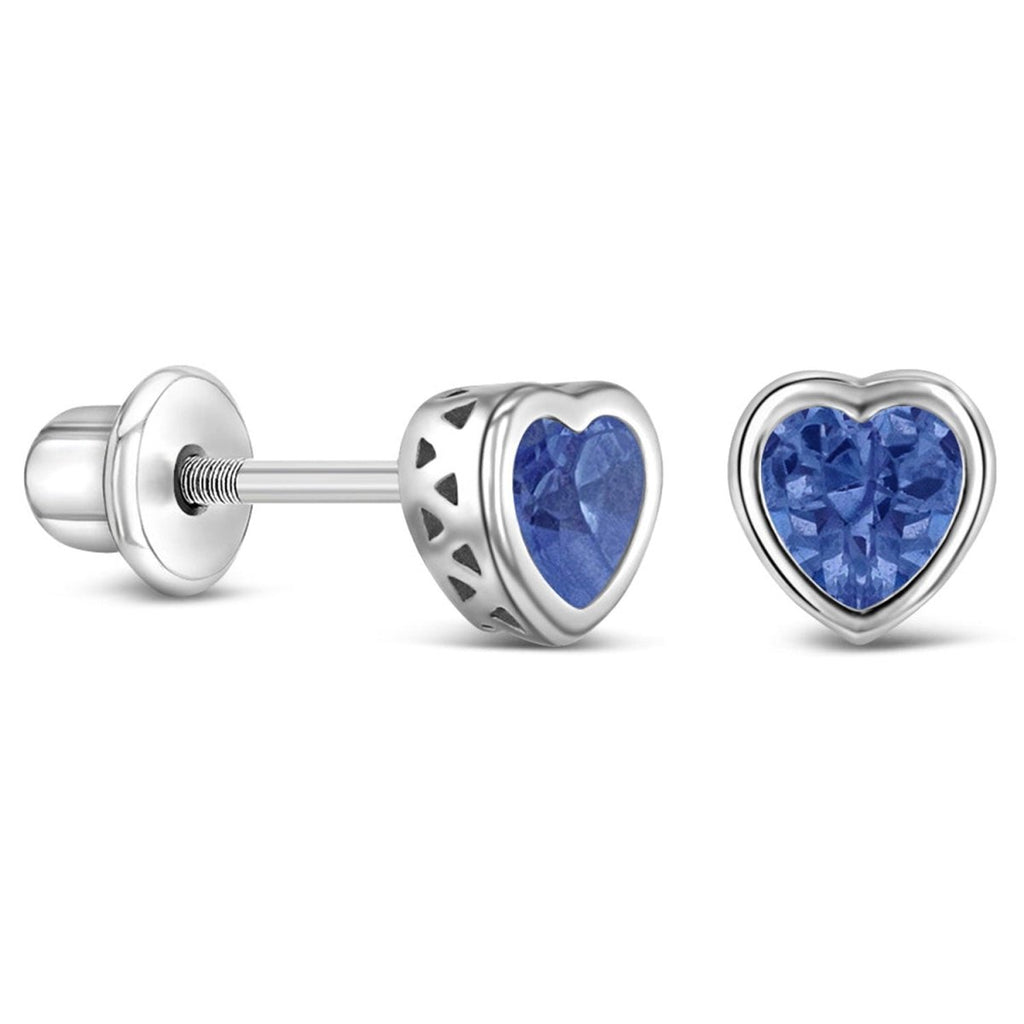 Children's Birthstone Stud Earrings - Glaxias