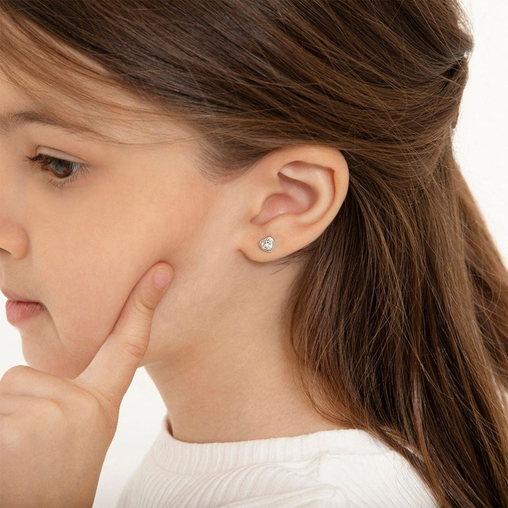 Children's Birthstone Stud Earrings - Glaxias