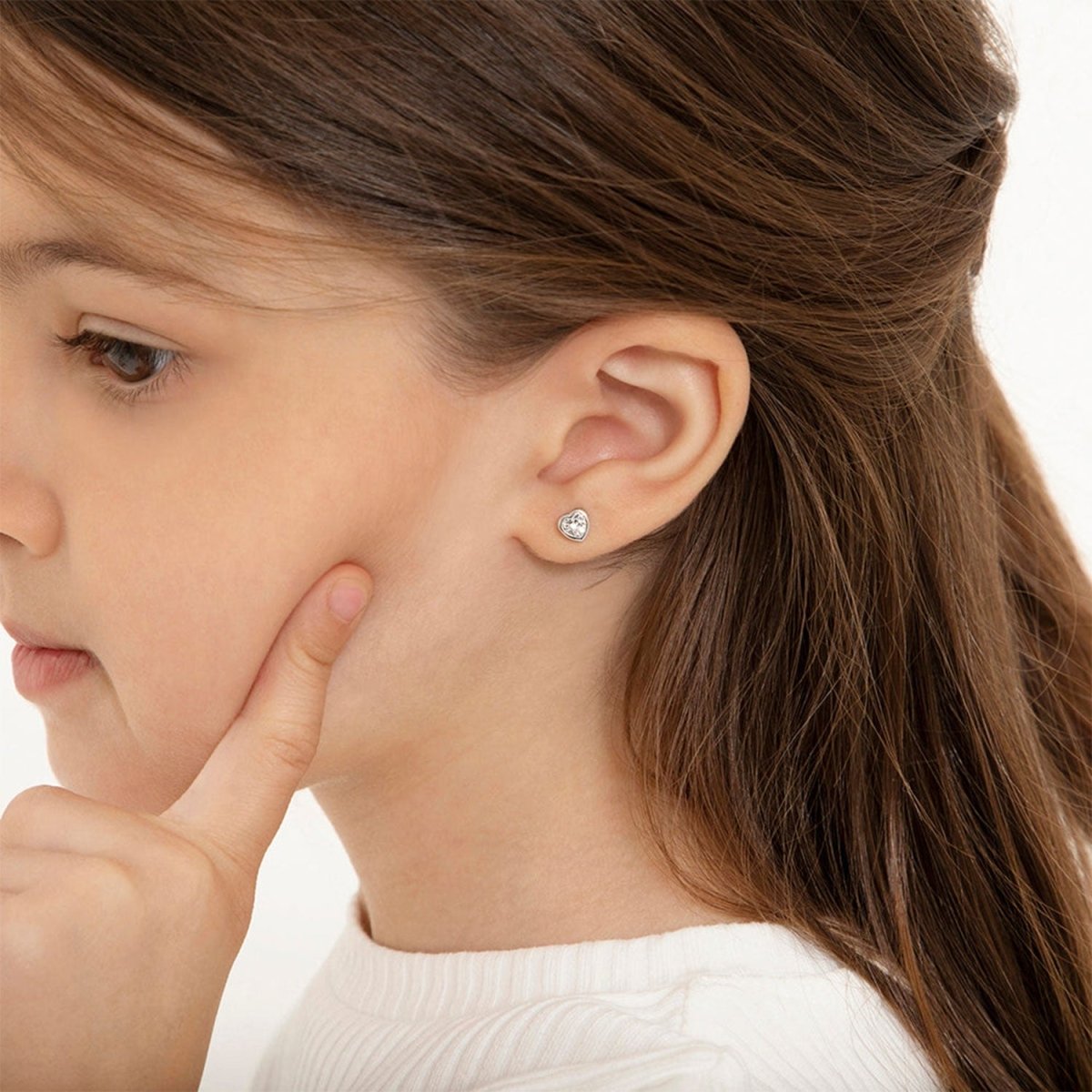 Children's Birthstone Stud Earrings - Glaxias