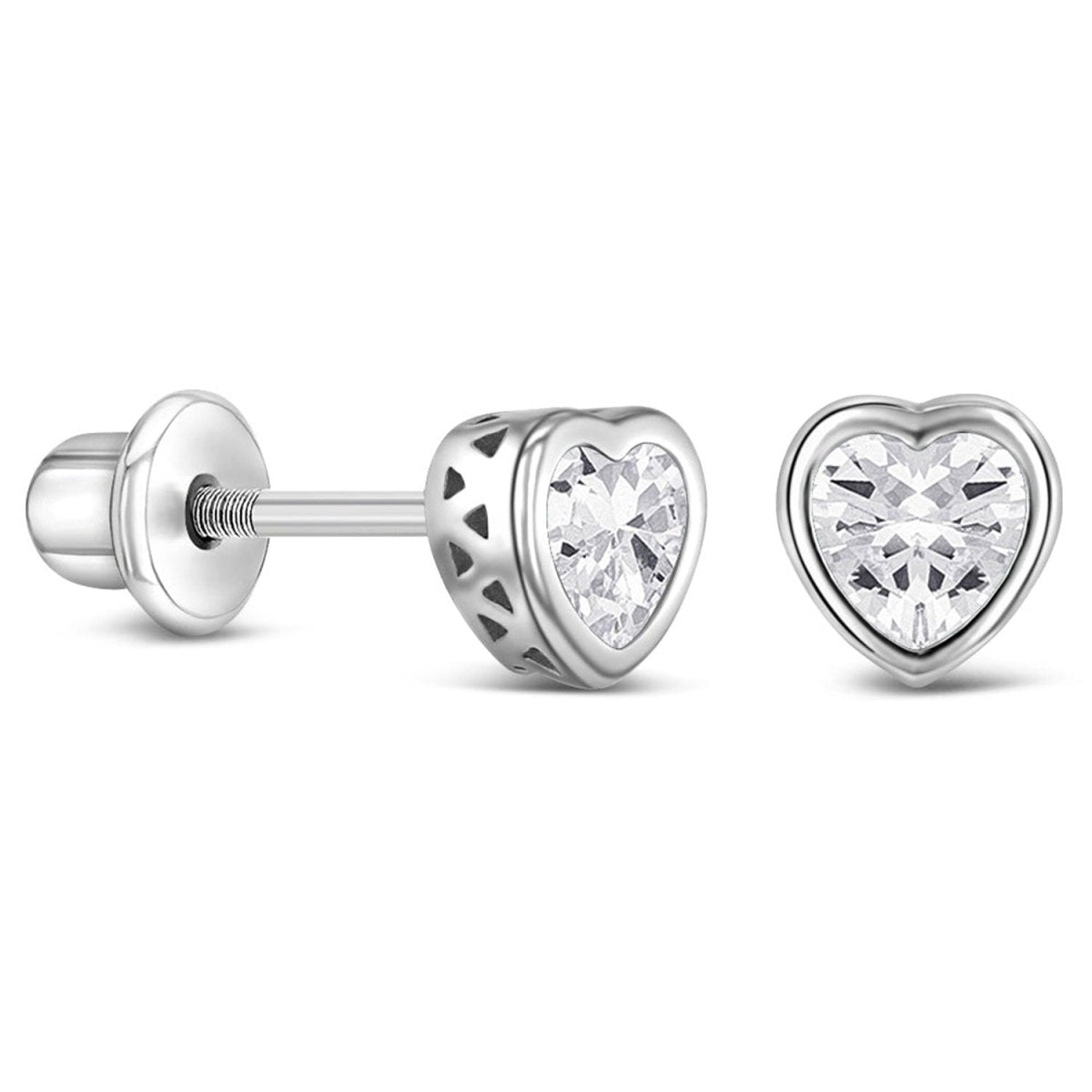 Children's Birthstone Stud Earrings - Glaxias