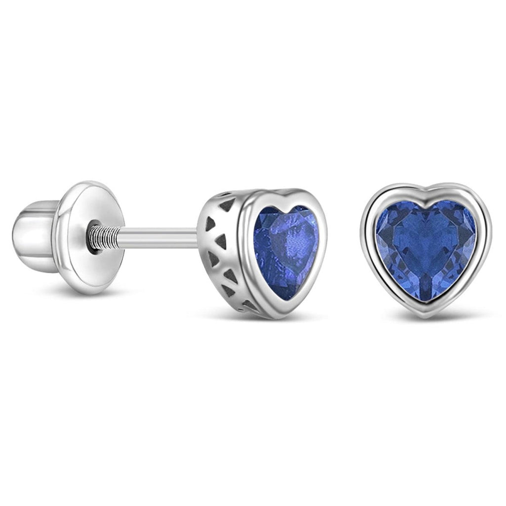 Children's Birthstone Stud Earrings - Glaxias