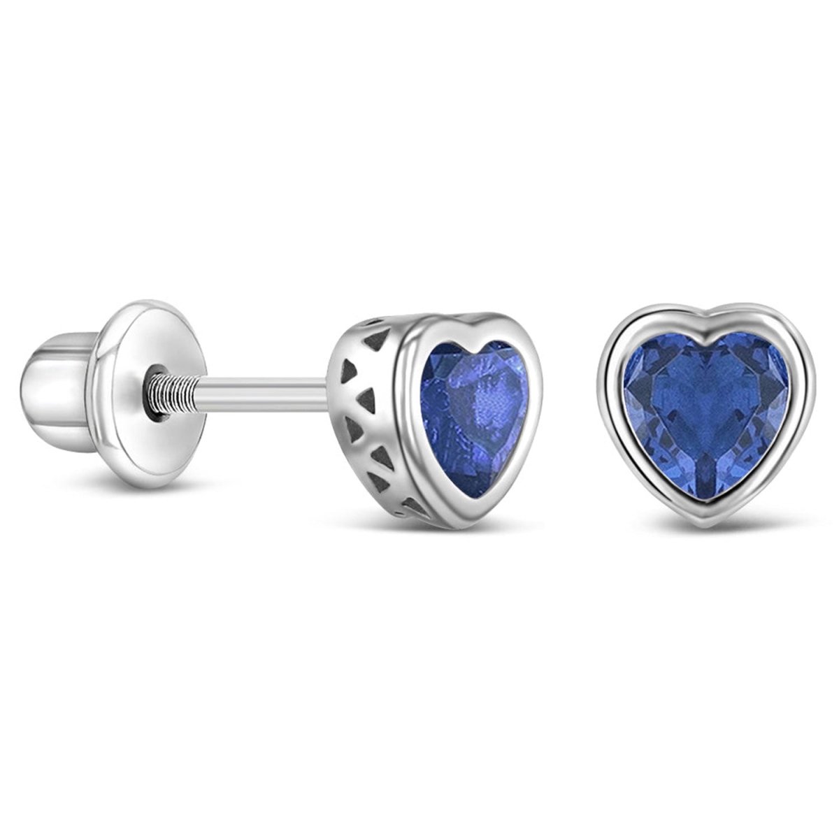 Children's Birthstone Stud Earrings - Glaxias