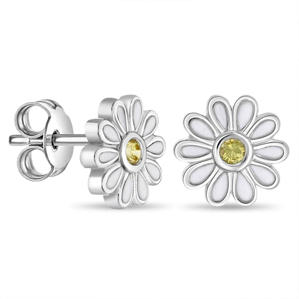 Children's Daisy Earrings - Glaxias