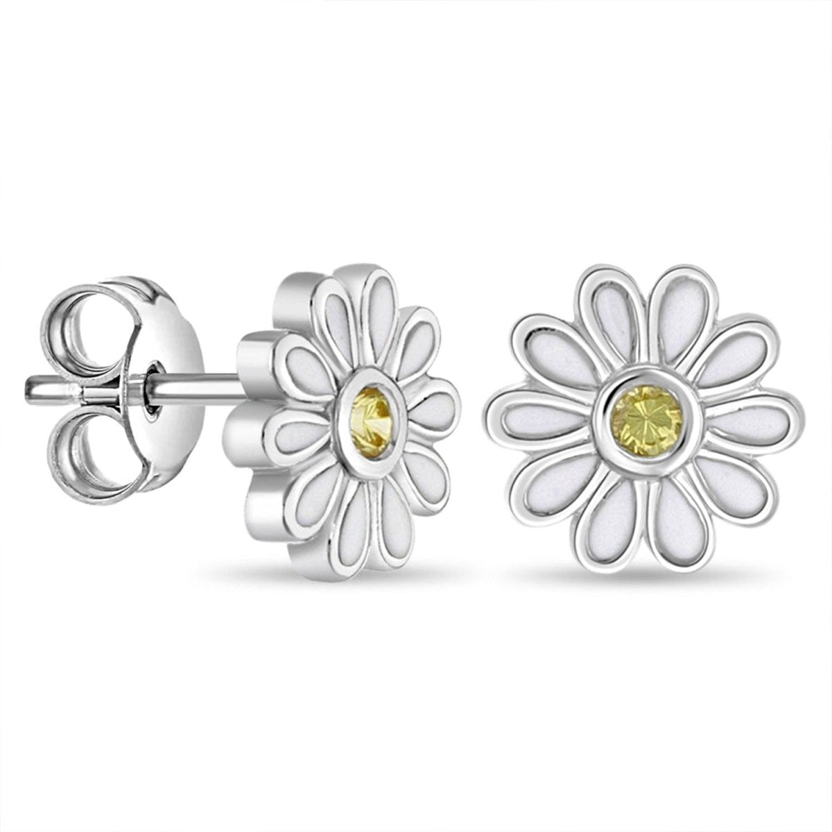 Children's Daisy Earrings - Glaxias