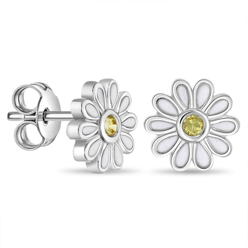 Children's Daisy Earrings - Glaxias