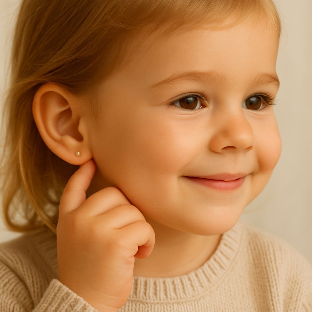 Children's Pearl Earrings - Glaxias