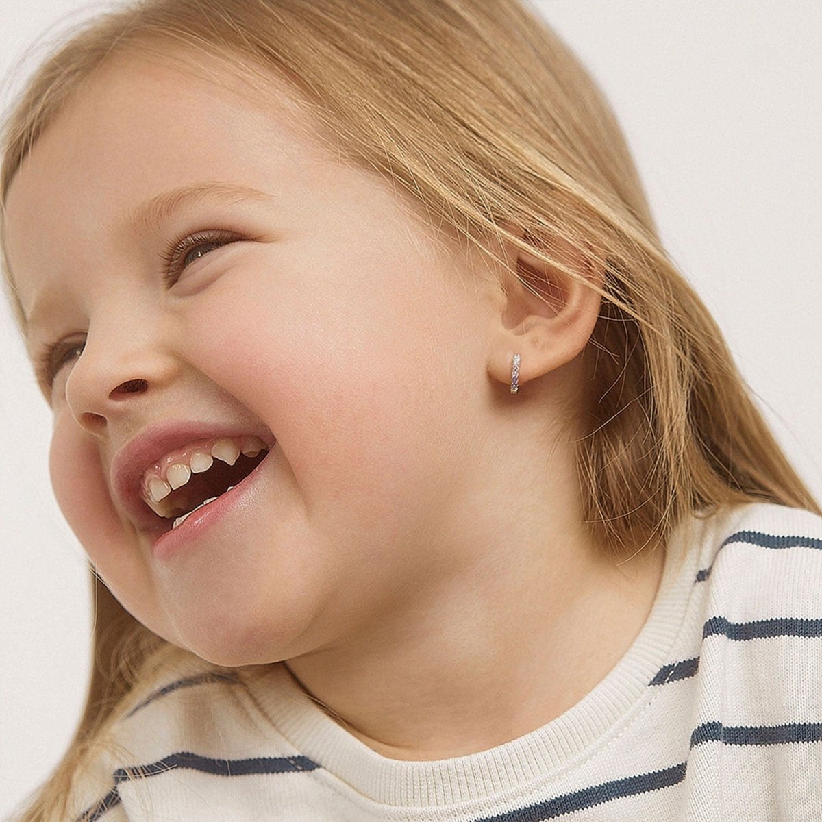 Children's Rhinestone Earrings - Glaxias