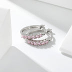 Children's Rhinestone Earrings - Glaxias
