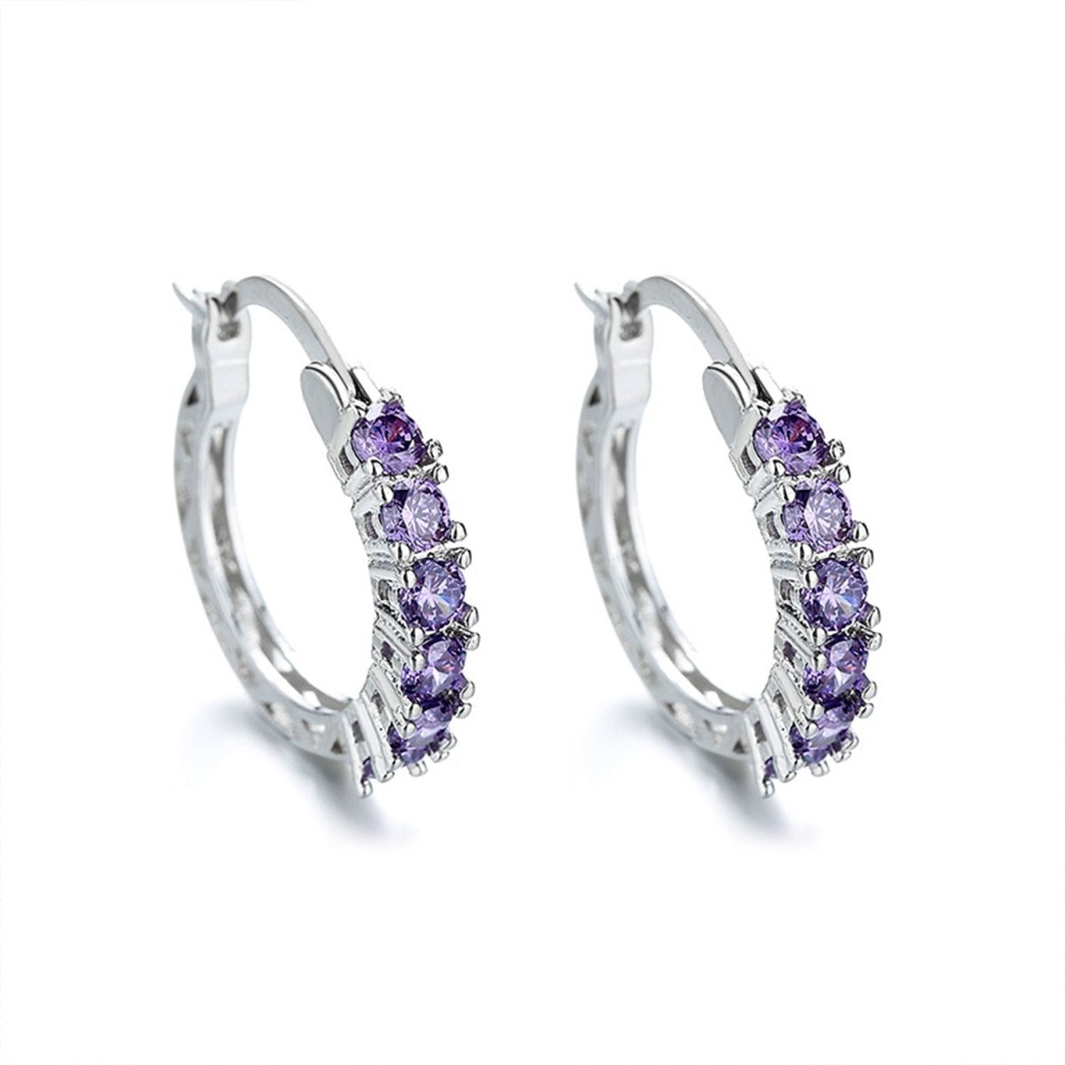 Children's Rhinestone Earrings - Glaxias