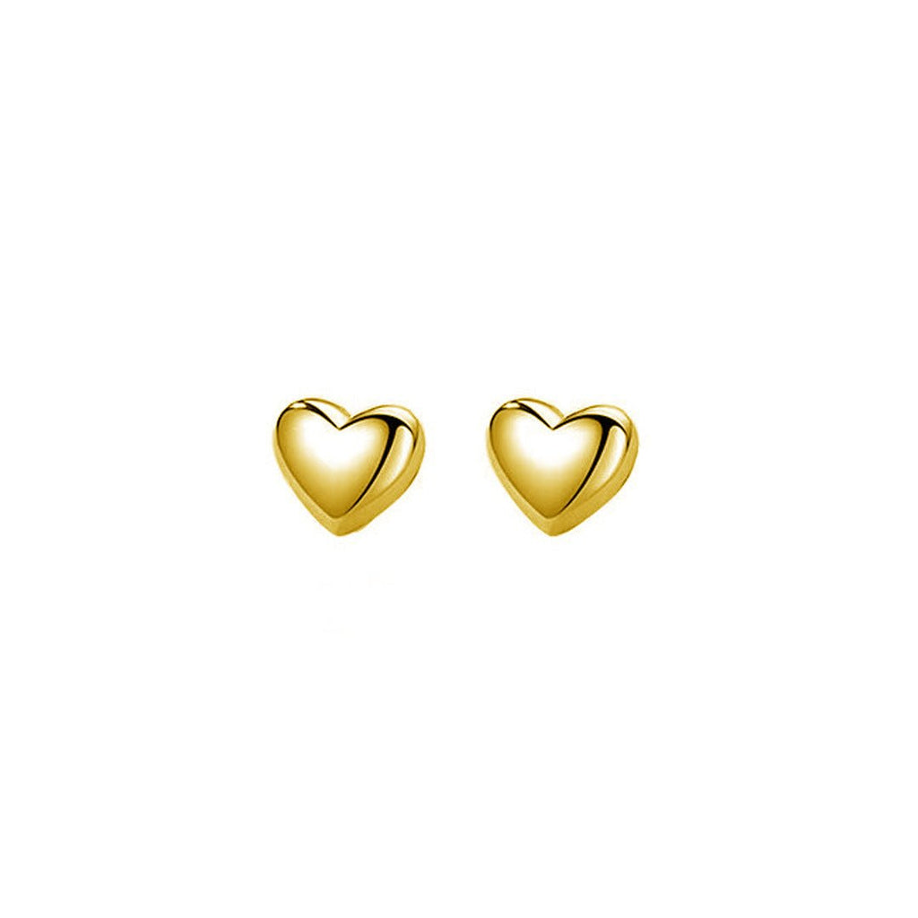 Children's Tiny Heart Stud Earrings - Glaxias