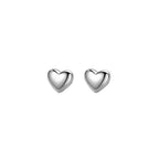 Children's Tiny Heart Stud Earrings - Glaxias