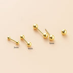 Classic Ball Baby Earrings - Glaxias