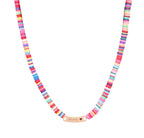 Clay Beads Personalized Baby Girl Name Necklace - Glaxias