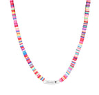 Clay Beads Personalized Baby Girl Name Necklace - Glaxias
