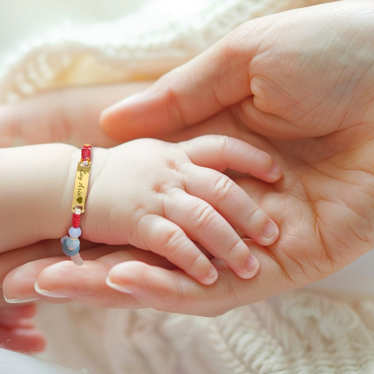Colorful Hand-Woven Rope Personalized Girl's Name Bracelet - Glaxias