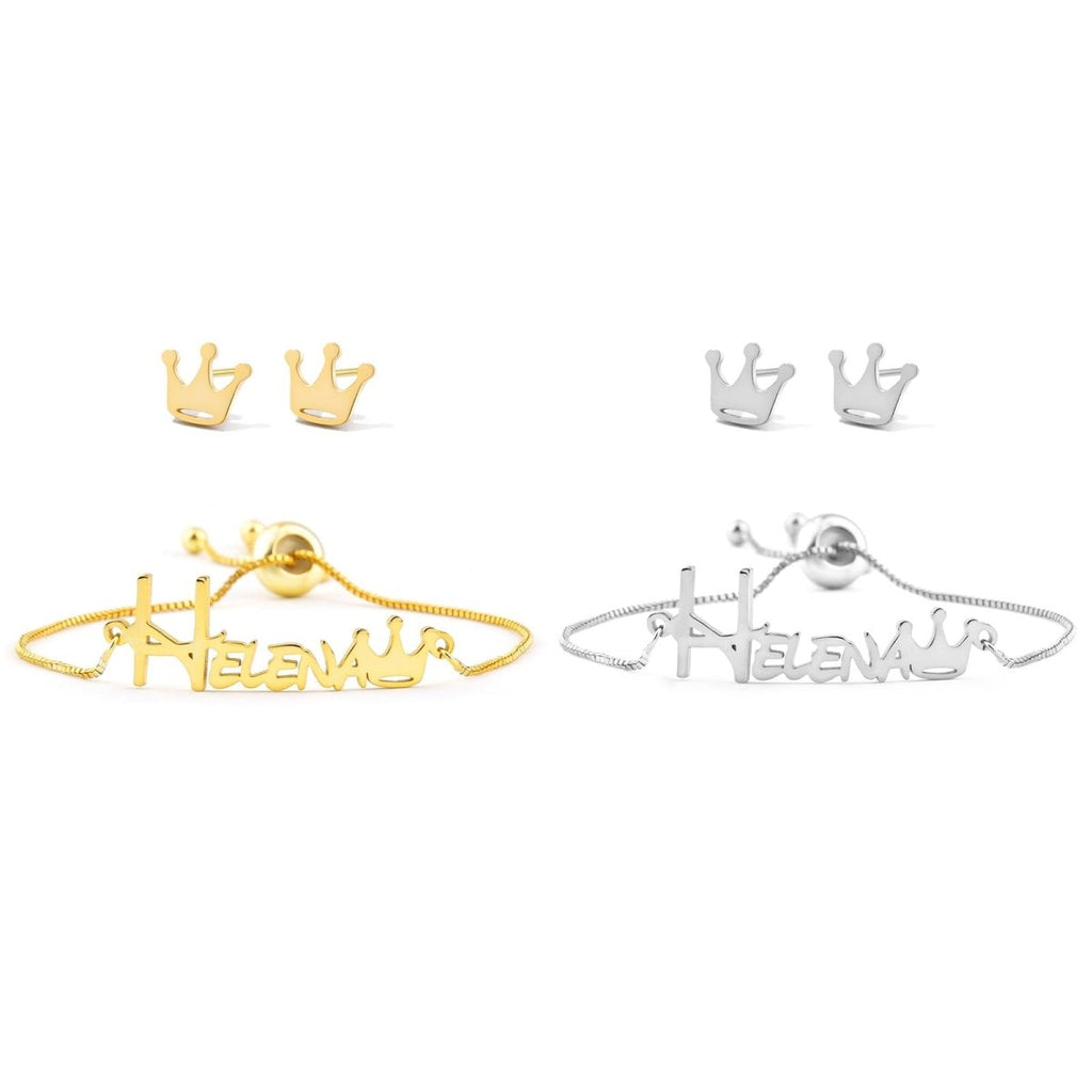 Crown Baby Earrings - Glaxias