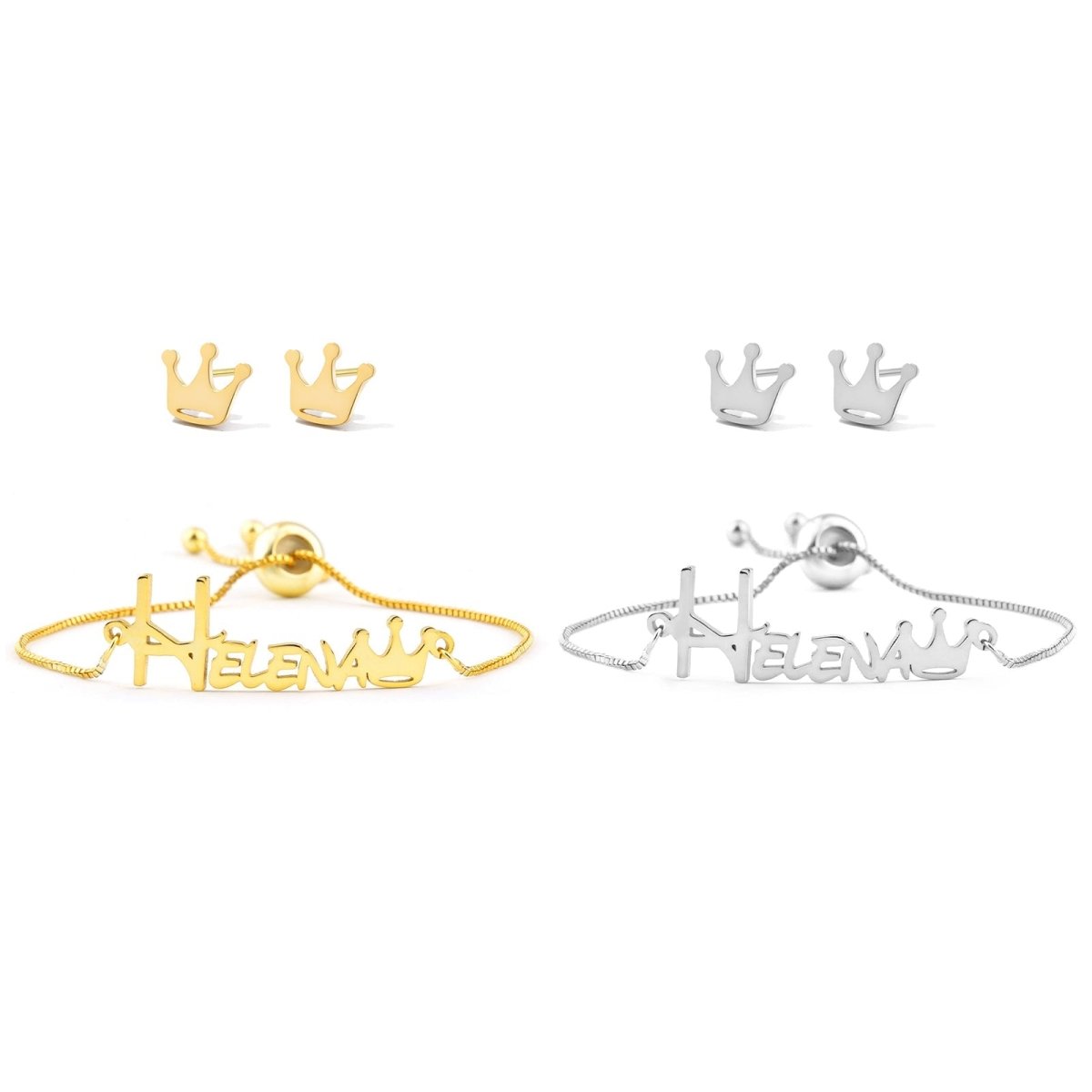 Crown Baby Earrings - Glaxias