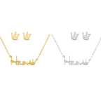 Crown Baby Earrings - Glaxias