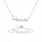 Crown Baby Name Bracelet and Necklace - Glaxias