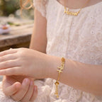Crown Baby Name Jewelry Set - Glaxias