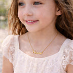 Crown Baby Name Jewelry Set - Glaxias
