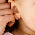 Crystal Cherry Earrings - Glaxias