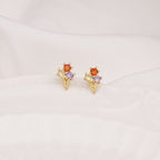 Crystal Ice Cream Earrings - Glaxias