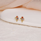 Crystal Ice Cream Earrings - Glaxias